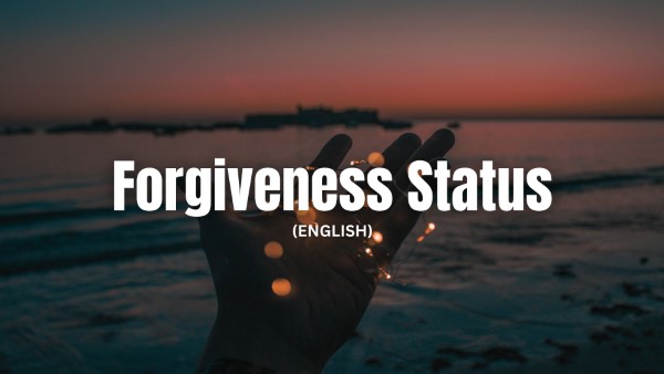 Forgiveness Status snt